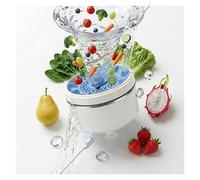 Lavatrice for frutta e verdura, purificatore girevole for frutta e verdura. Utilizza il rotatore dell'acqua e la tecnologia di purificazione degli ioni OH(1pcs)