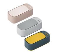 Lavatrice for gioielli a ultrasuoni 45KH - Detergente domestico professionale for occhiali, orologi, orecchini, anelli, collane, rasoi, lenti(Green)