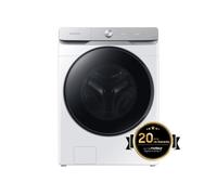 Samsung Lavatrice AI Control WF20DG8650BW/U3 Libera installazione, 20 Kg, Wifi, Ecobubble, AI Wash, Vapore Igienizzante, Carica Frontale, Corpo: Bianco, Oblò: Nero, 68,6l x 98,4h x 87,5p cm