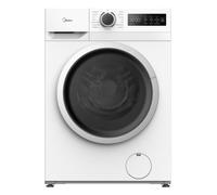 MIDEA Lavatrice Slim 8 Kg Classe A-10% Profondità 47 cm Centrifuga 1400 giri Inverter Vapore colore Bianco - MF110W80BA10/W-IT Serie 110