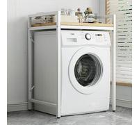 Lavatrice multifunzione con ripiano, sopra il WC, per bagno, cucina, balcone, lavanderia, soluzione salvaspazio ed elegante per la casa