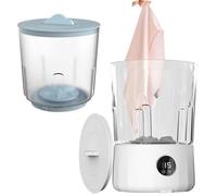Lavatrice per Biancheria Intima,Lavabiancheria per Biancheria Intima con Doppi Secchi - Set di Pulizia con 2 Secchi per Casa Viaggio Vacanza Campeggio Hotel