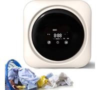 Lavatrice per biancheria intima, portatile, da parete, completamente automatica, con cestello frontale da 0,3 kg, per viaggi in dormitorio
