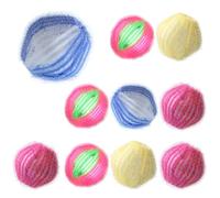 Lavatrice per capelli per animali chevex - riutilizzabili in nylon ABS da 3,5 cm per l'uso della lavanderia | Tessitura per capelli riutilizzabile colorato | Essiccatore Palla Plac