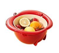 Lavatrice per frutta - Centrifuga per insalata | Cesto per lavare le verdure, lavatrice automatica portatile per frutta e verdura, per lattuga, pasta, cucina, casa, appartamento, ristorante, campeggio