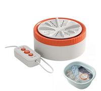 Lavatrice piccola - Mini rondella USB per vestiti, da viaggio, per campeggio, appartamento, casa, dormitorio, piano di lavoro, biancheria intima, reggiseno, asciugamano