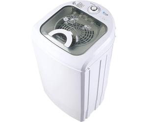 Lavatrice portatile 2 in 1 lavatrice e asciugatrice centrifuga, lavatrice automatica da campeggio, 7,5 kg, lavatrice da campeggio e viaggi, carica dall'alto, funzione di temporizzazione, risparmio