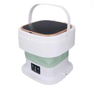 Lavatrice Portatile 3 modalità Timer Mini Lavatrice Pieghevole con Tubo di Scarico Lavatrice Pieghevole di Grande capacità da 11,5 Litri per Biancheria Intima Vestiti (Spina