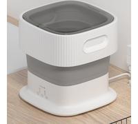 Lavatrice portatile, 350 giri/min, pieghevole, automatica, ad alta efficienza energetica, capacità 9 l, per vestiti del bambino, calze, biancheria intima, asciugamani