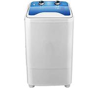 Lavatrice Portatile 7KG capacità Totale Lavaggio Singolo Vasca Centrifuga Disidratazione Pulizia Profonda UV Compatto per dormitori da Campeggio Appartamenti Camere,Blu
