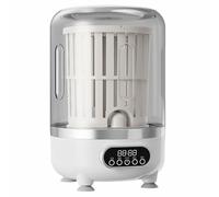 Lavatrice portatile a doppia camera, sterilizzazione UV 3L e centrifuga asciutta, mini detergente ricaricabile per viaggi e casa