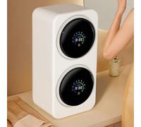 Lavatrice Portatile A Doppia Vasca Da 7 Litri, Touchscreen LCD Da 10'' - Lavatrice E Asciugatrice, Mini Lavatrice Portatile Per Biancheria Intima, Per Casa, Appartamento, Hotel(Wallmount)