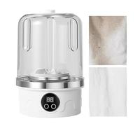 Lavatrice Portatile Compatta | Lavatrice Portatile Senza Cavo,Lavatrice Silenziosa ed Efficiente con 3 Modalità per Calzini, Tessuti Delicati, Asciugamani e Abbigliamento Neonatale