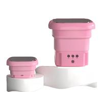 Lavatrice portatile da 4,5 l, pieghevole, con centrifuga, per viaggi, campeggio, piccoli spazi, mini lavatrice per calze e biancheria intima