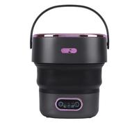 Lavatrice portatile, Lavatrice pieghevole 13L per biancheria intima, vestiti per bambini, Mini lavatrice completamente automatica con tubo di scarico per Appartamento Viaggio