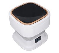 Lavatrice Portatile, Mini Lavatrice 3 modalità Timer con Tubo di Scarico per Biancheria Intima per Neonati (GREY)
