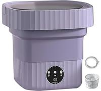 伟 祥 Lavatrice portatile, mini lavatrice con cestello scolapiatti e Blu Ray, adatta per casa, campeggio e altri ambienti