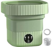 伟 祥 Lavatrice portatile, mini lavatrice con cestello scolapiatti e Blu Ray, adatta per casa, campeggio e altri ambienti