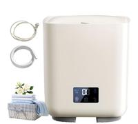 Lavatrice Portatile, Mini Lavatrice Potenziata Da 7 Litri, 4 Modalità Di Lavaggio, Con Cambio Automatico Dell'acqua E Centrifuga, Pulisce A Fondo Piccoli Oggetti, Per Biancheria Intima
