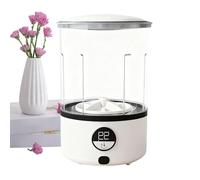 Lavatrice portatile - Mini lavatrice ricaricabile 13,7 x 13,7 x 21 cm, secchio in ABS da 1,5 l, pulizia rapida in 5 minuti, potente detergente per la biancheria in 10 minuti | Per la casa dorte