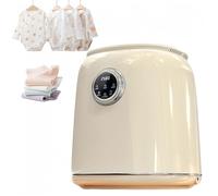 Lavatrice Portatile, Mini Macchina 2-in-1 con Asciugatrice a Centrifuga e Schermo Tattile con Funzionamento a Pulsante Unico, Piccola Lavatrice per Biancheria Intima, Campeggio, Dormitorio