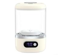 Lavatrice portatile per biancheria intima, compatta per mini pulitore per bucato, doppia modalità, alimentata tramite USB, dispositivo delicato per la pulizia degli indumenti (bianco argento)