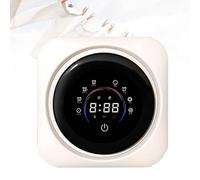 Lavatrice Portatile per Biancheria Intima, Mini Lavatrice-Asciugatrice, Asciugatura Ad Aria Calda a 65℃, Pannello Touch, Lavaggio Ciclonico Caldo E Freddo, Per Casa, Appartamento(Desktop)