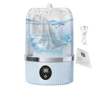 Lavatrice portatile - Piccola lavatrice | Macchine ricaricabili della rondella compatta | 3 programmi di lavaggio, forniture di viaggio per calzini per biancheria intima per bambini