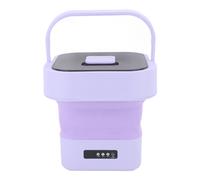 Lavatrice portatile pieghevole da 10L, capacitÃ 12kg, colore viola, 30cm