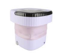 Lavatrice portatile pieghevole da 10L, mini con 3 modalitÃ , colore viola, spina EU