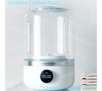 Lavatrice wireless detergente per biancheria intima portatile 1L mini calzini Lavatrice Secchio per biancheria disidratabile white usb