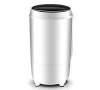 Lavatrici Lavatrice Portatile da Campeggio, Mini-Lavatrice 220V, Asciugatrice Centrifuga, Grande capacità 10KG, Antibatterico Luce Blu UV, 180W, Risparmio Energetico/Acqua, Timer, Funzionamento Facile