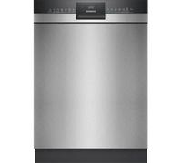 Siemens iQ300 SN43ES04TE - Lavastoviglie sottopiano in acciaio spazzolato, 60 cm