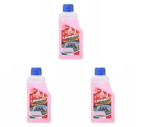 Lavavetri Concentrato, per Vaschette Tergicristallo Auto, Profumato alla Fragola, da Diluire con Acqua, Estivo, 250ml (Confezione da 3)