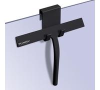 Lavavetri in silicone con lama in gomma e gancio per doccia, lavavetri per auto, bagno, lavavetri per doccia, porte e finestre, soprattutto per uso a bassa temperatura (gancio in silicone).