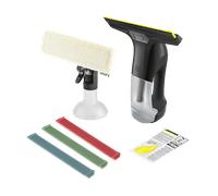 Lavavetri Aspiragocce Kärcher WV 6 Plus per la Pulizia di Vetri, Piastrelle, Doccia, Piani a Induzione, Serbatoio 150ml, Autonomia 100 min, Ampiezza Bocchetta 28cm, 3 Labbra di aspirazione Incluse