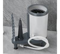 Lavavetri manuale e detergente per bottiglie con spazzola, tubo da 90 cm, connettore 1/2, non necessita di elettricità per negozi di bevande e ristoranti