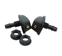 Lavavetri per auto 2 Pezzi/set Universale Per Auto Ugello Spruzzatore Per Tergicristallo Anteriore Kit Di Spruzzatori Per Irrigatore Ventola Per Acqua Copertura Per Regolazione Uscita Lavatrice
