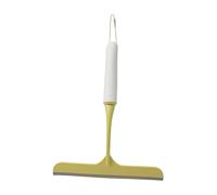 Lavavetri per doccia, strumento per la pulizia di vetri, spazzola per la pulizia di porte e specchi, struttura in silicone flessibile, rimozione dell'acqua senza striature, asciugatura rapida, aiuto