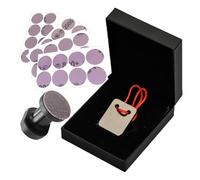 Lavavetri per la riparazione delle macchie di vernice - rimozione delle macchie di vernice che affondano - Kit di lucidatrice per auto portatile contro il fallimento per le piastrelle del parabrezza