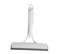 Lavavetri - Strumento di pulizia con manico ergonomico, funzione spazzola scrubber e raschietto per senza striature, tergivetro per doccia, specchio, piastrelle, auto, cucina, uso domestico, 21