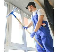 Lavavetri Tergivetri Puliscivetri Kit Per Il Lavaggio Delle Finestre Con Asta Lunga, Attrezzatura Telescopica Per La Pulizia Delle Finestre Esterne E Tergivetro Per Uso Domestico Per Uffici/cene(700cm