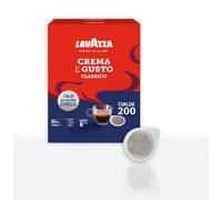 Lavazza 200 Cialde ESE 44mm Caffè Crema e Gusto Classico