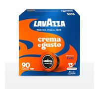 Lavazza, 90 Capsule Caffè A Modo Mio Crema e Gusto Risveglio Forte | Ideali per Caffè Espresso e Cappuccino