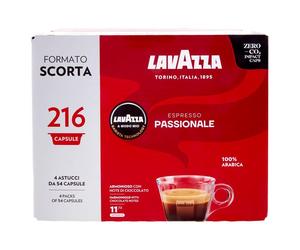 Lavazza A Modo Mio Capsule Caffè 216 Pz Passionale 8240