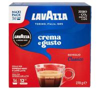 36 Capsule Caffè Lavazza Espresso Crema e Gusto - Cialde Originali Lavazza A Modo Mio