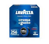 Lavazza, A Modo Mio Crema e Gusto Classico, 256 Capsule Caffè, per un Espresso con Note di Cioccolato e Frutta Secca, Arabica e Robusta, Intensità 12/13, Tostatura Media, 16 Confezioni da 16 Capsule