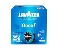 Lavazza A Modo Mio Dek Cremoso, 256 Capsule Caffè, per un Espresso Decaffeinato con Note Aromatiche di Mandorle e Canditi, 100% Arabica, Intensità 7/13, Tostatura Media, 16 Confezioni da 16 Capsule