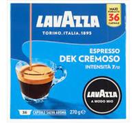 36 Capsule Caffè Originali Lavazza A Modo Mio DEK CREMOSO