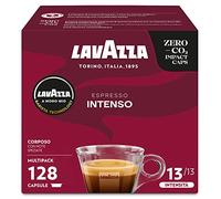 Lavazza A Modo Mio Espresso Intenso, 128 Capsule Caffè, per un Espresso con Note di Cacao e Spezie, Arabica e Robusta, Intensità 13/13, Tostatura Media, 8 Confezioni x 16 Capsule [Esclusiva Amazon]